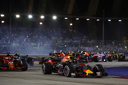 Verstappen a felvezető körön eljátszott a győzelem gondolatával