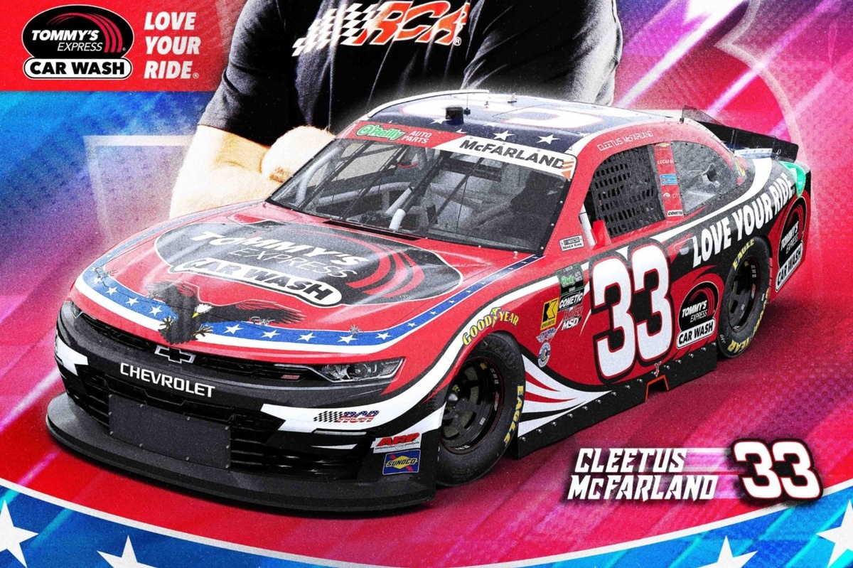 First look at Cleetus McFarland paint scheme for NASCAR O'Reilly debut with RCR