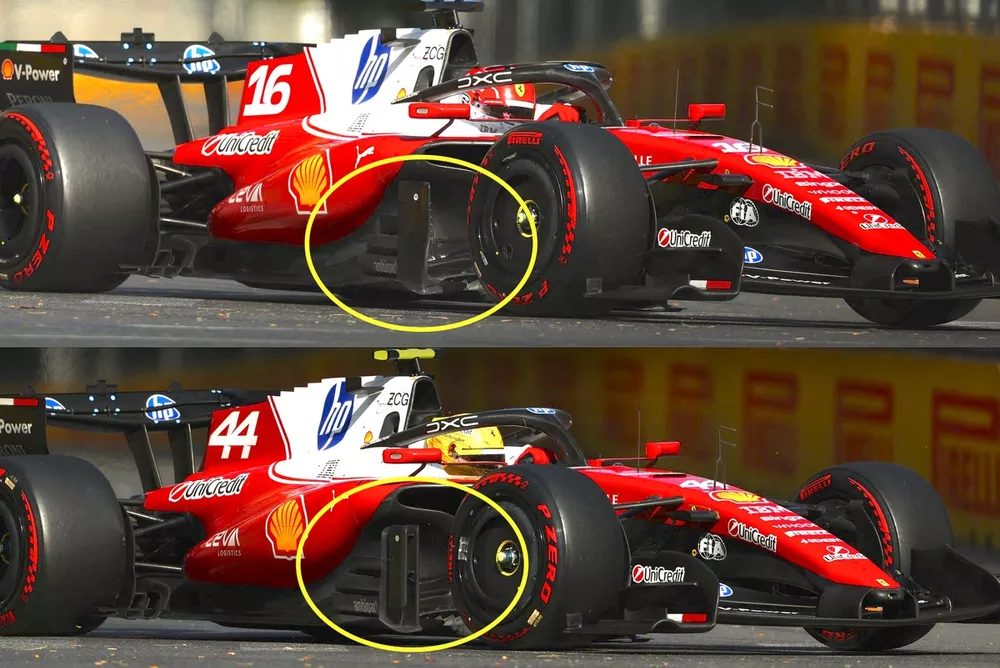 Ferrari SF-26 a confronto