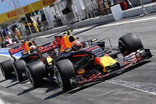 El duelo entre compañeros en clasificación - GP de España
