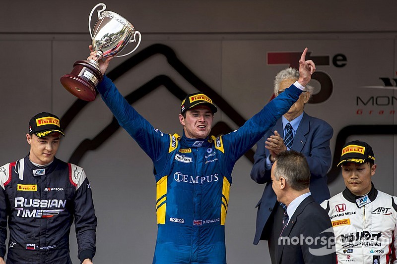 F2 Monako: Rowland menangi Race 1, Gelael harus puas finis P13