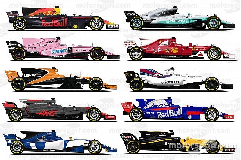 Los F1 de la temporada 2017