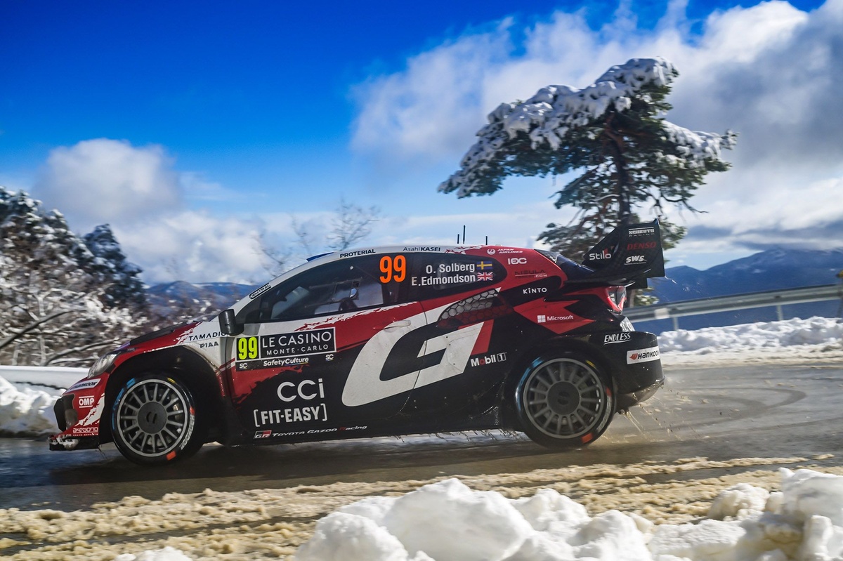 WRC: Oliver Solberg arrasa y logra una victoria histórica en el Rally de Montecarlo