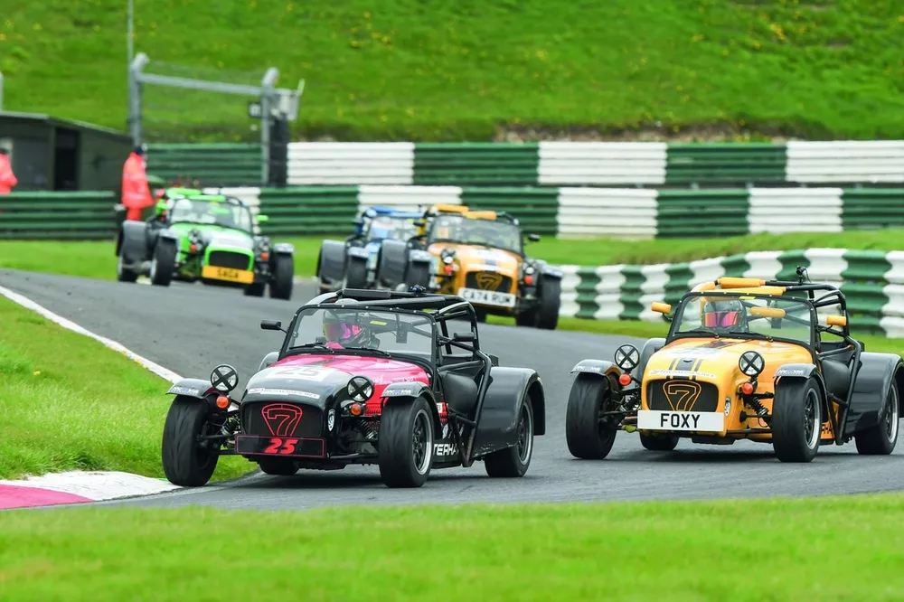 Caterham race action