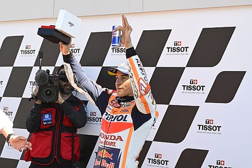 Márquez, tras la pole en Portimao: "No sé cómo lo hice"