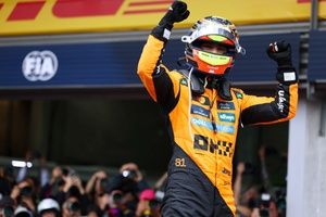 F1 - Piastri sobre vitória no GP da Bélgica: "Largar em segundo lugar não é tão ruim"