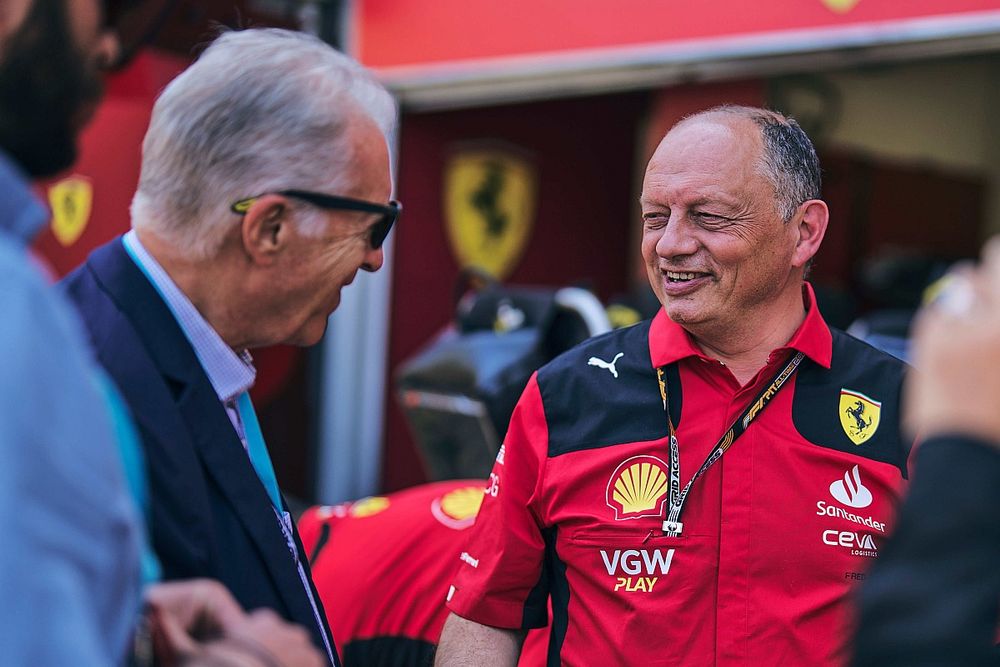 Frederic Vasseur, Director del equipo y Director General de la Scuderia Ferrari