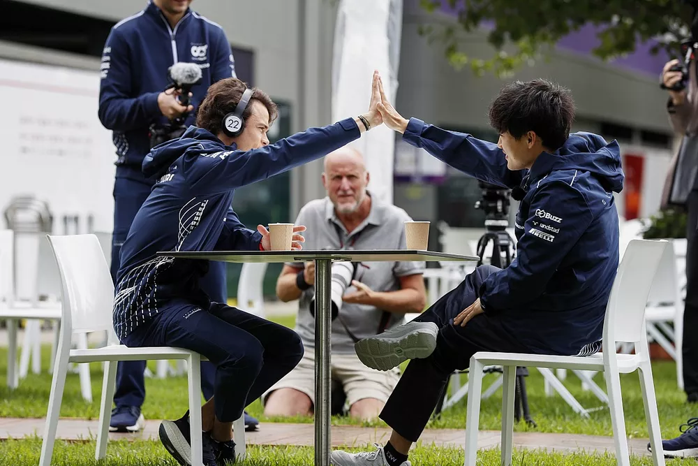 Nyck de Vries, Scuderia AlphaTauri, Yuki Tsunoda, Scuderia AlphaTauri