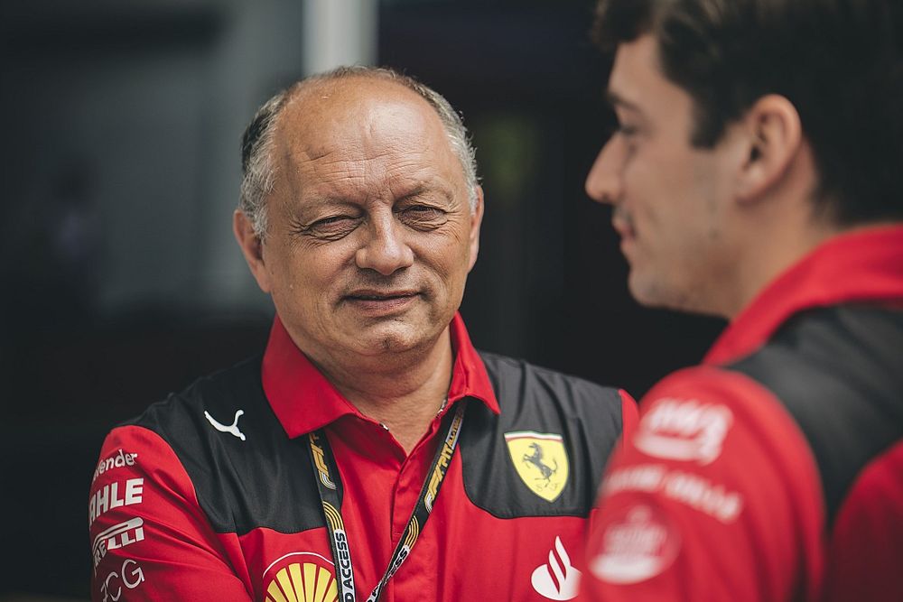 Frederic Vasseur, director y General Manager, Scuderia Ferrari