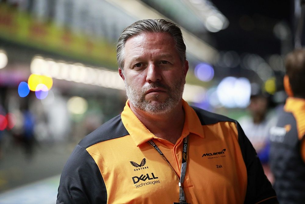 Zak Brown, director general de McLaren Racing
