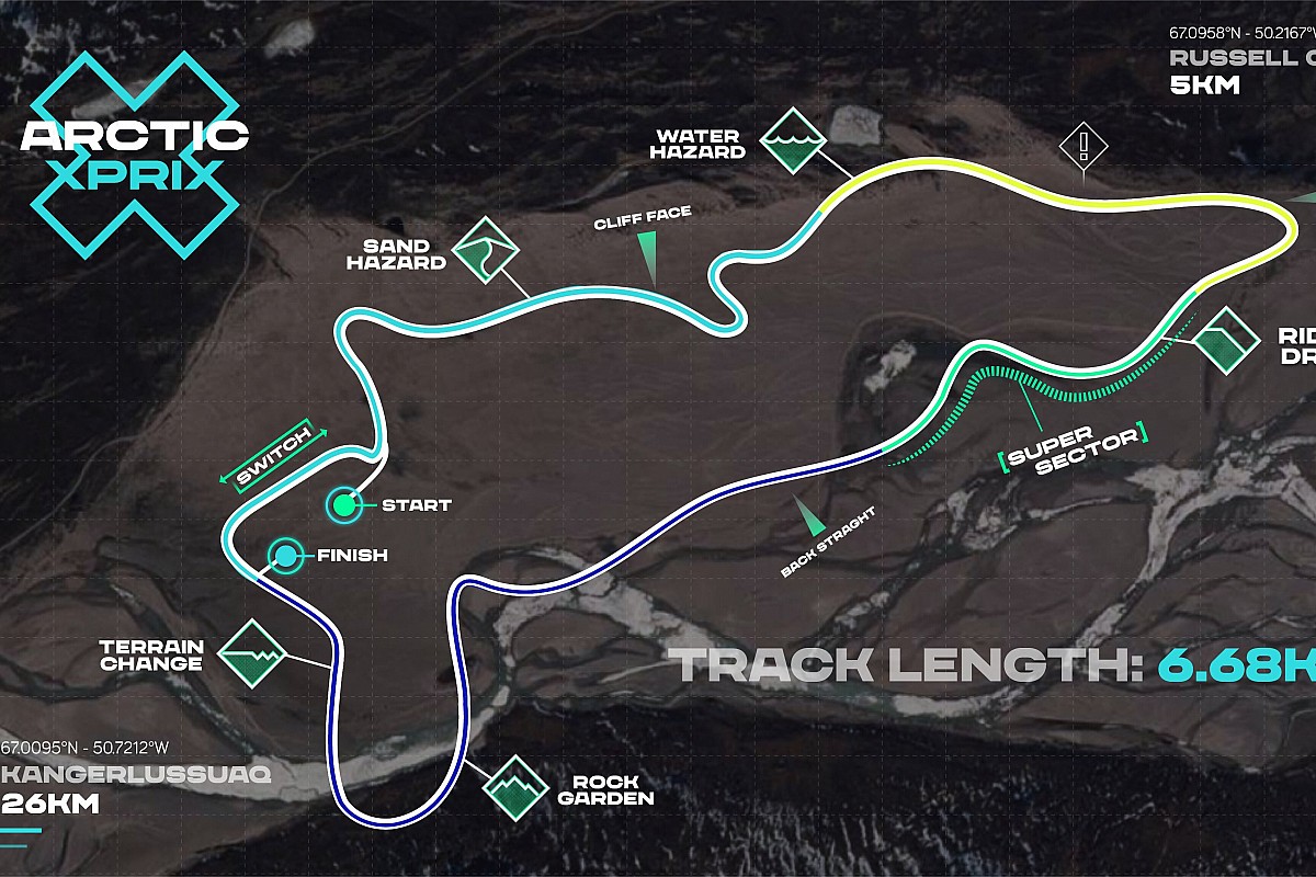 Arctic XPrix course in Greenland revealed