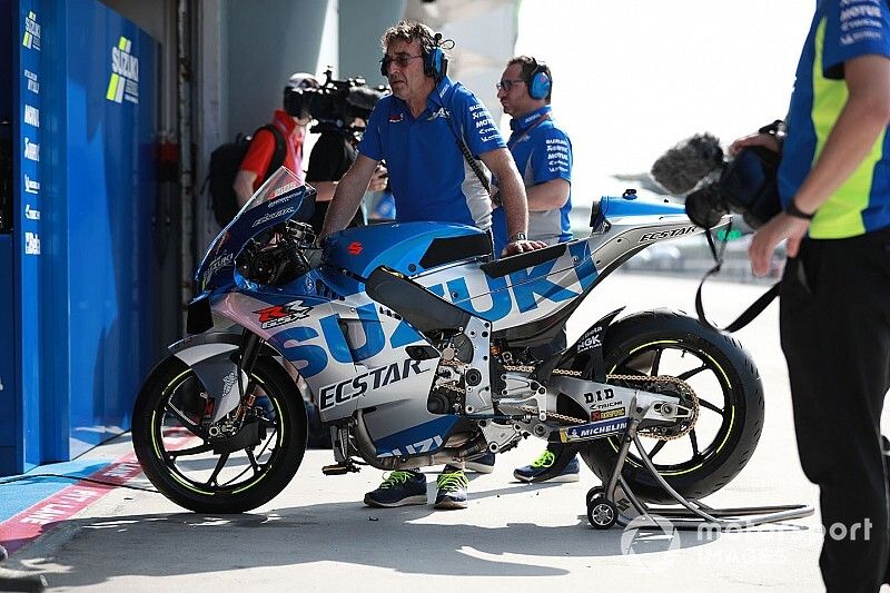 Moto del Team Suzuki MotoGP