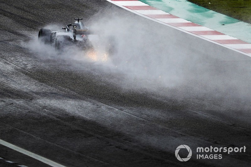 Fotogallery F1: la pioggia domina nelle prime due sessioni di libere del GP degli USA 2018