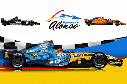 De Minardi à McLaren, les F1 de Fernando Alonso