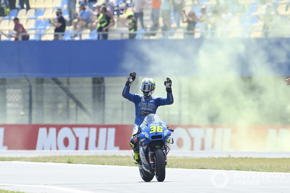 Tercer lugar Joan Mir, Team Suzuki MotoGP