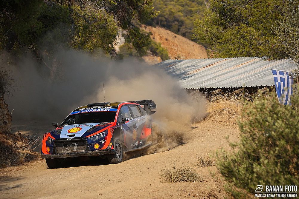 Acropolis Rally tests