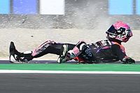 Aleix Espargar&oacute;, con un traumatismo cervical tras su ca&iacute;da en Misano