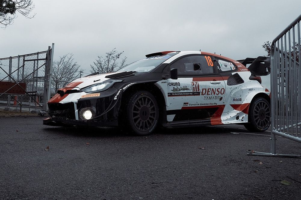 諦めるには早すぎる。SS2でクラッシュの勝田貴元、WRCラリージャパン2