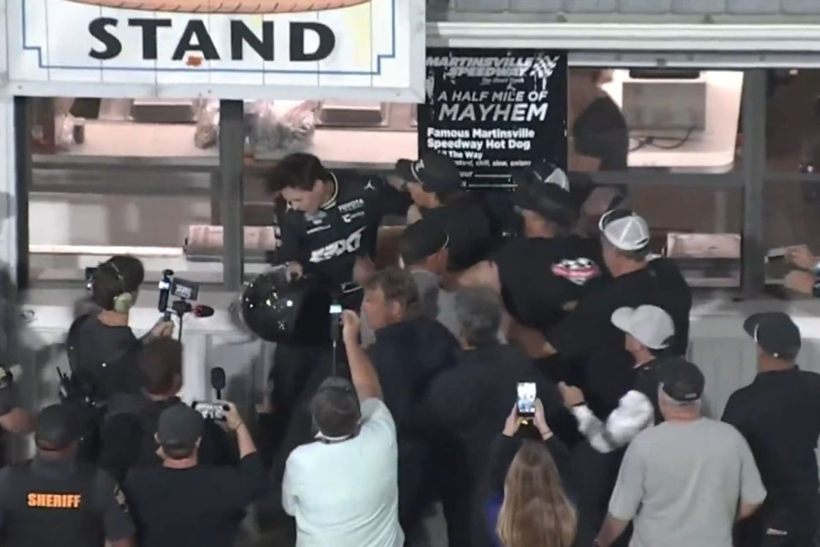 Denny Hamlin slams
