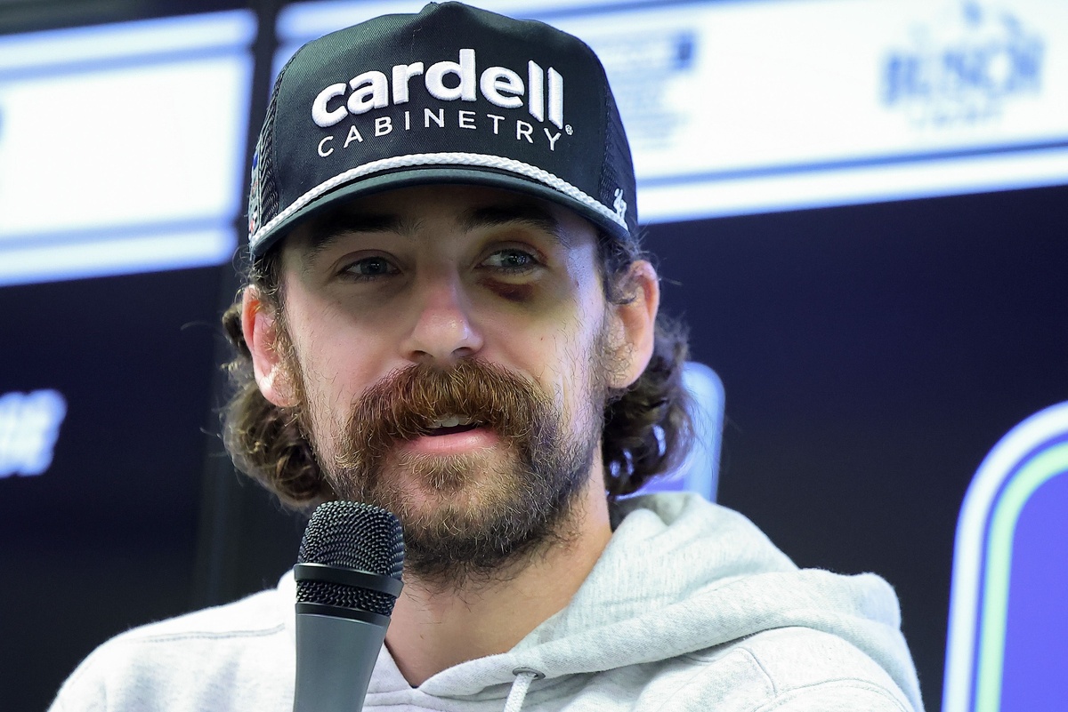 Carson Hocevar punches Ryan Blaney in the face in shocking Bristol brawl