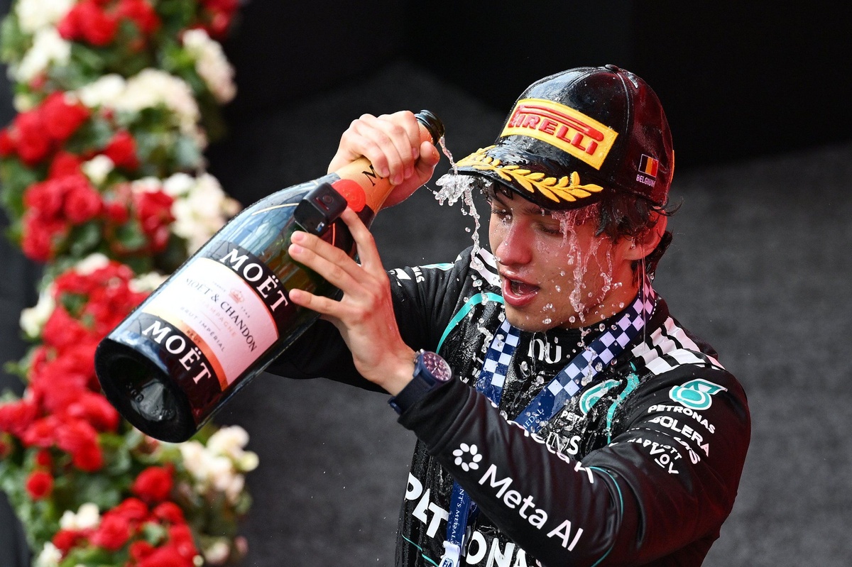 F1: Antonelli detalha vitória "difícil" sobre Leclerc na Bélgica