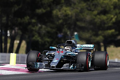 French GP: Hamilton tops second practice by seven tenths