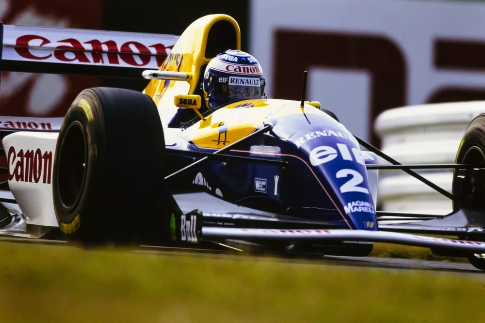 Alain Prost, Williams FW15C Renault.