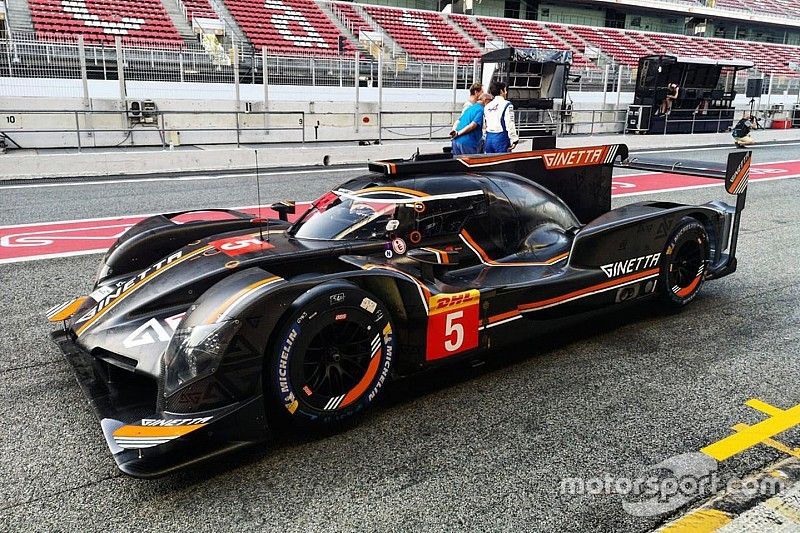 #5 Team LNT Ginetta G60-LT-P1- AER: Charlie Robertson, Michael Simpson 