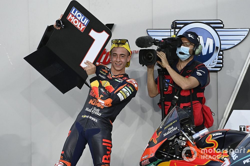 Ganador Pedro Acosta, Red Bull KTM Ajo