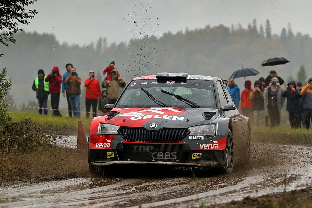 Kacper Wr&oacute;blewski, Jakub Wr&oacute;bel, Skoda Fabia Rally2 evo