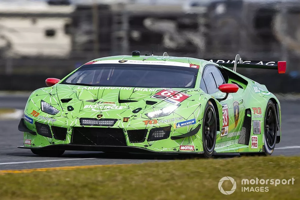 #63 TR3 Racing Lamborghini Huracan GT3: Marco Mapelli, Andrea Caldarelli, Mirko Bortolotti, Rolf Ineichen