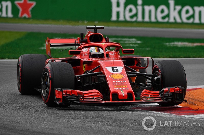 Vettel lidera Hamilton no terceiro treino do GP da Itália