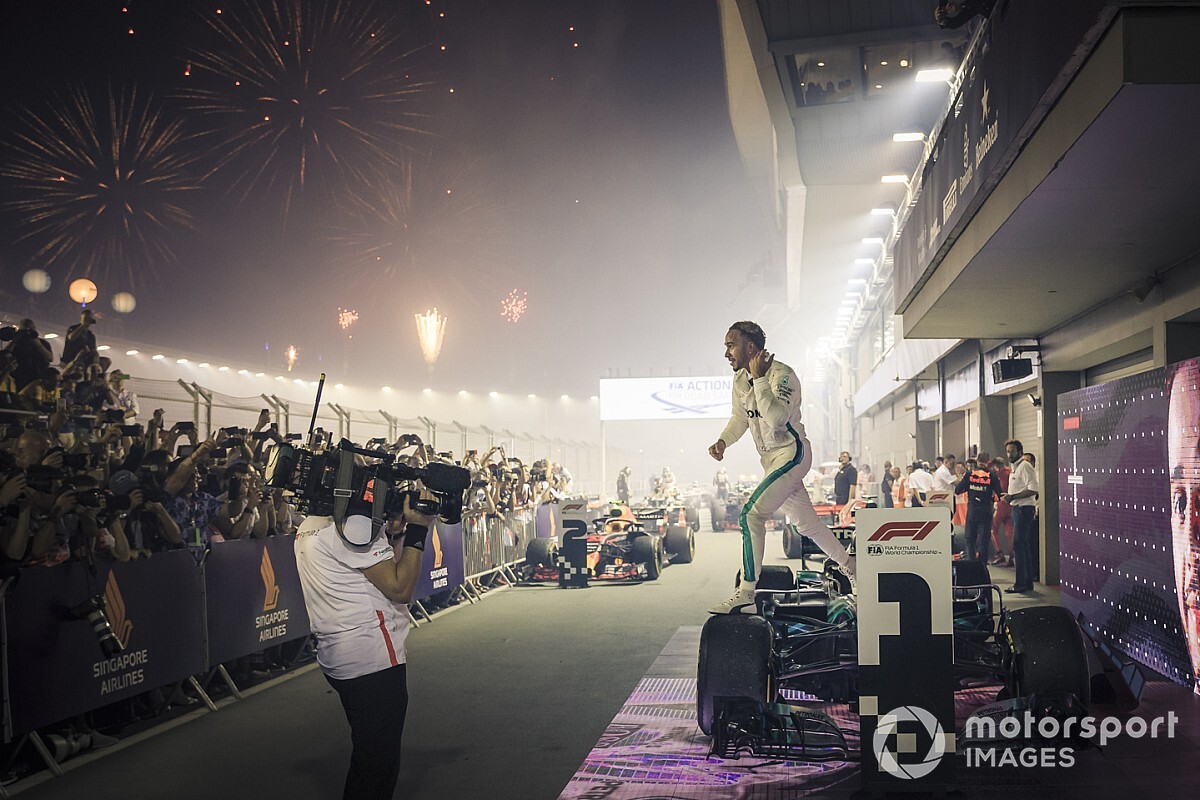 Brundle: Hamiltonnak szerencséje is volt