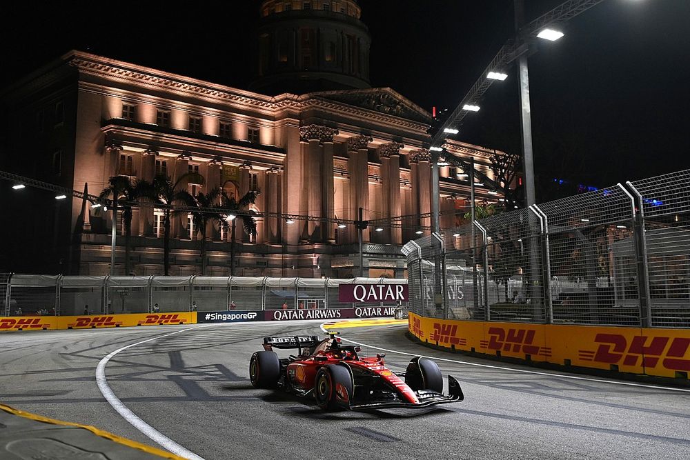 2023 F1 Singapore GP qualifying results: Carlos Sainz takes pole