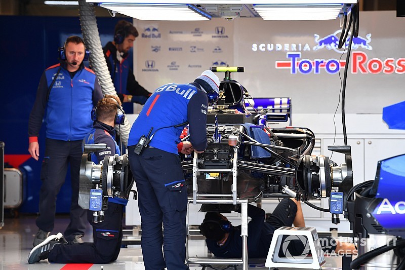 Amerika'da sadece Gasly Toro Rosso güncellemesini deneyecek