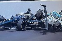 VIDEO: O'Ward y Canapino abandonan por choques al final de Indy 500 