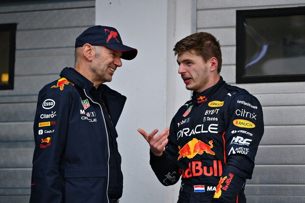 Ganador Max Verstappen, Red Bull Racing, Adrian Newey, Director de Tecnología de Red Bull Racing