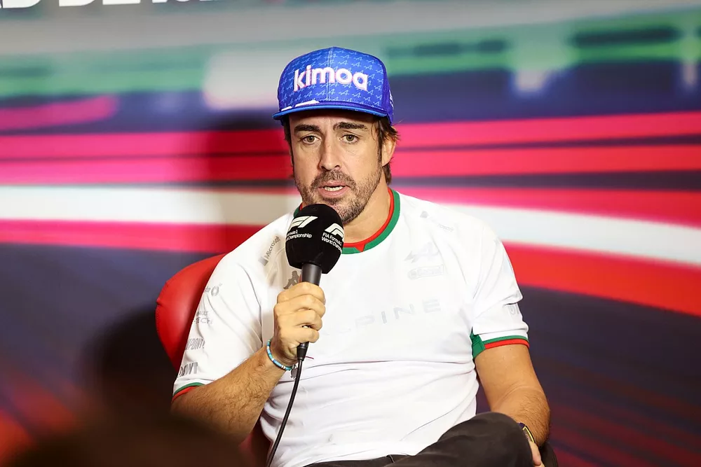 Conferencia de prensa Fernando Alonso, Alpine F1 Team 