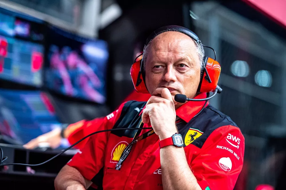 Frederic Vasseur, Team Principal e General Manager, Scuderia Ferrari