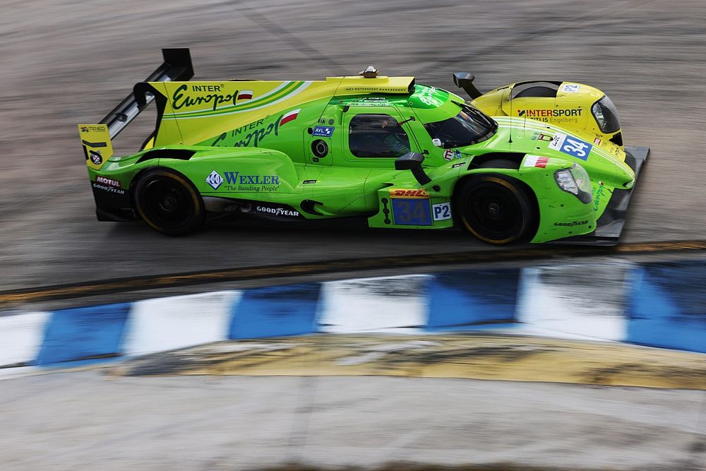 #34 Inter Europol Competition Oreca 07 - Gibson: Jakub Smiechowski, Fabio Scherer, Albert Costa