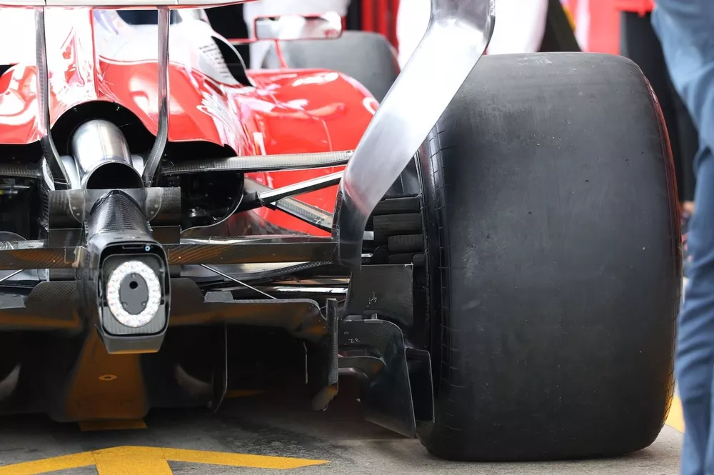 Detalle t&eacute;cnico del Ferrari SF-26
