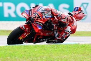 MotoGP: Bagnaia conquista sprint do GP da Malásia de ponta a ponta