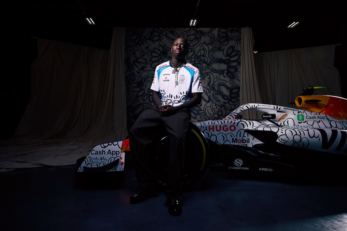 Racing Bulls taps Nigerian-British artist Slawn to drop boldest livery in British GP