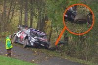 WRC - Europa Central: Golpe al mundial, ¡Ogier abandona tras accidente!