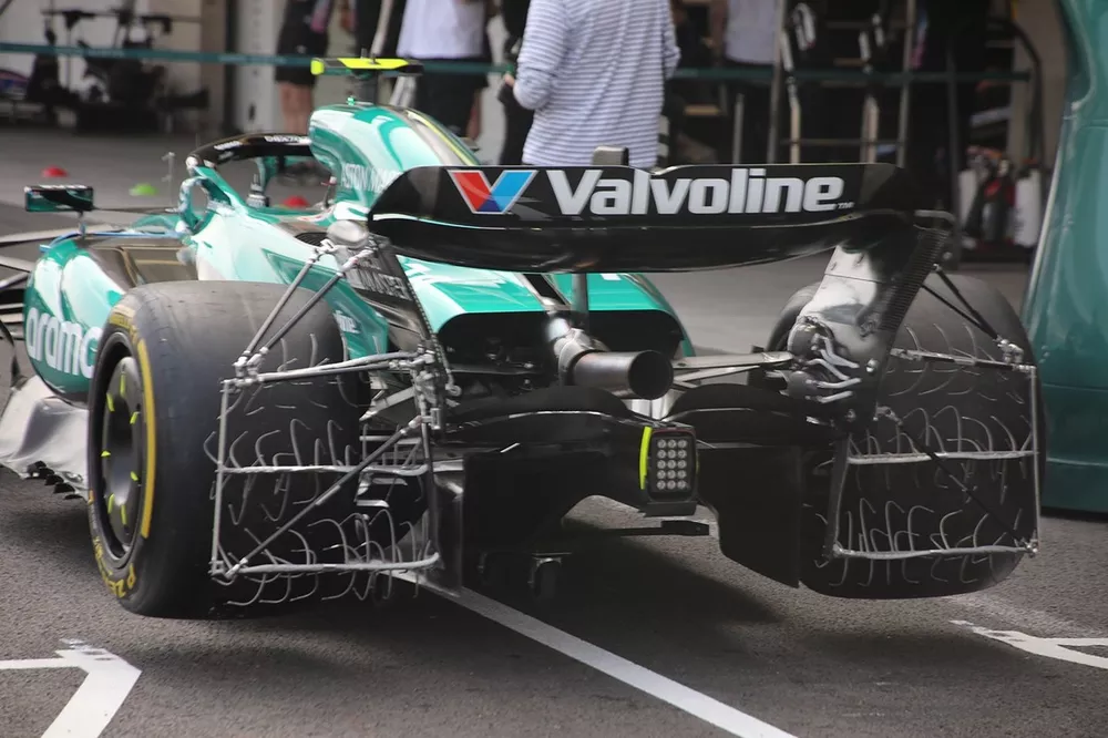 Aston Martin AMR24 dettaglio