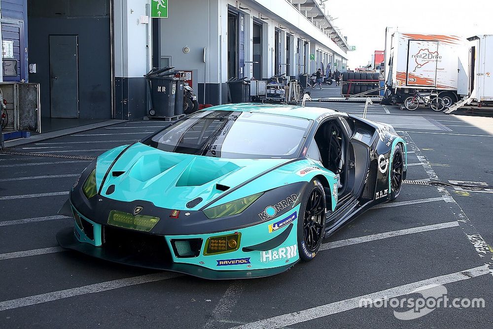 #21 Konrad Motorsport Lamborghini Huracan GT3 Evo: Axcil Jefferies, Franck Perera, Marco Mapelli, Michele Di Martino