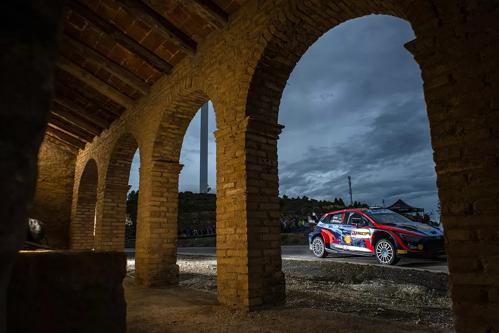 Ott Tanak, Martin Jarveoja, Hyundai World Rally Team Hyundai i20 N Rally1
