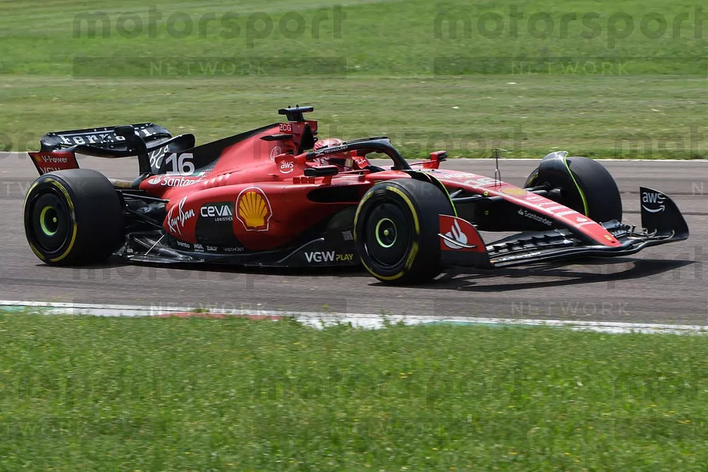 Charles Leclerc, Ferrari SF-23 en Fiorano
