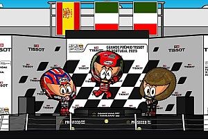 Vídeo: resumen del GP de Portugal 2023 de MotoGP, por MiniBikers