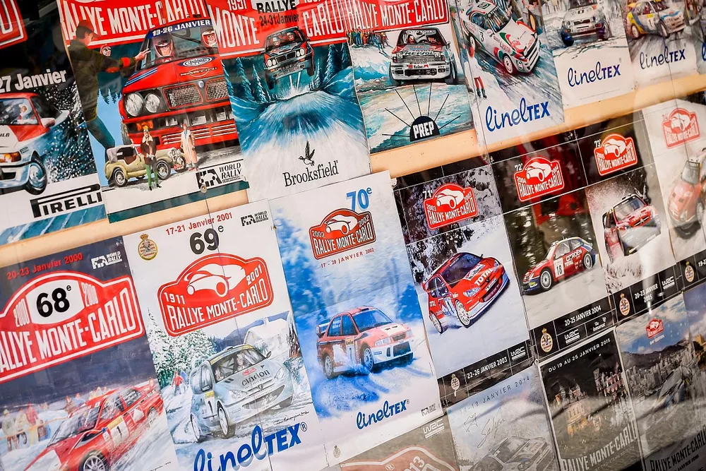 Des programmes du Rallye Monte Carlo